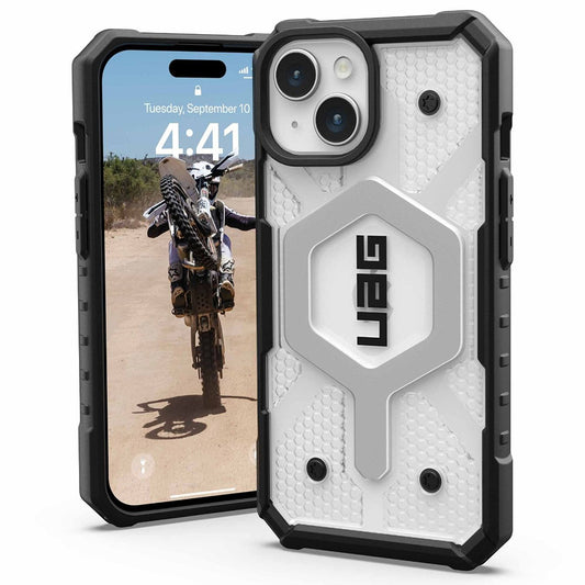 Калъф MagSafe за Apple iPhone 15 Plus, Urban Armor Gear, Pathfinder, Прозрачен