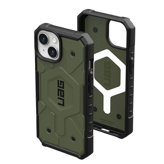 Калъф MagSafe за Apple iPhone 15 Plus, Urban Armor Gear, Pathfinder, Зелен