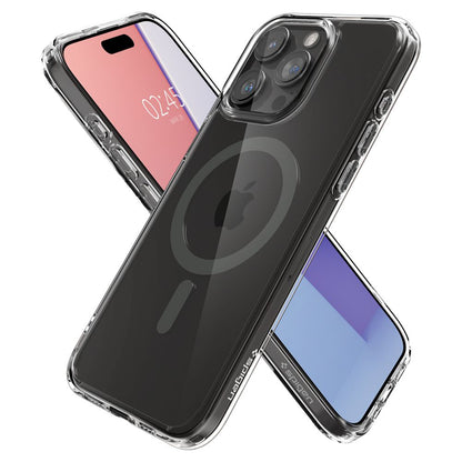 Калъф MagSafe за Apple iPhone 15 Pro Max, Spigen, Ultra Hybrid, Черен ACS06577