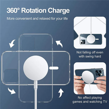 Калъф MagSafe за Apple iPhone 15 Pro Max, Techsuit, Pro, Черен