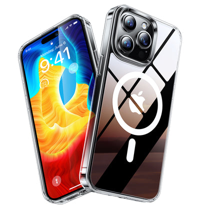 Калъф MagSafe за Apple iPhone 15 Pro Max, Torras, Diamond, Прозрачен