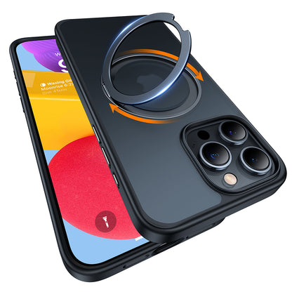 Калъф MagSafe за Apple iPhone 15 Pro Max, Torras, Ostand Pro, Черен