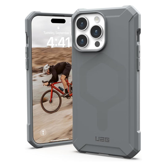 Калъф MagSafe за Apple iPhone 15 Pro Max, Urban Armor Gear, Essential Armor, Сребрист