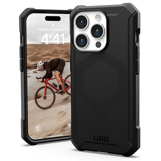 Калъф MagSafe за Apple iPhone 15 Pro Max, Urban Armor Gear, Essential Armor, Черен