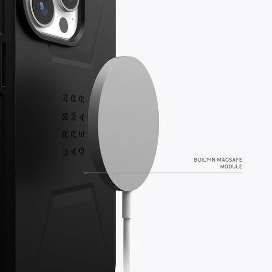 Калъф MagSafe за Apple iPhone 15 Pro Max, Urban Armor Gear, Essential Armor, Черен