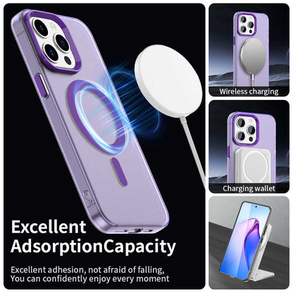 MagSafe Case for Apple iPhone 15 Pro, Techsuit, CandyCase, Purple