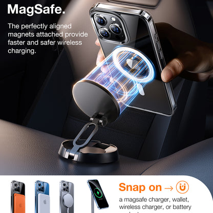 Калъф MagSafe за Apple iPhone 15 Pro, Torras, Diamond, Прозрачен