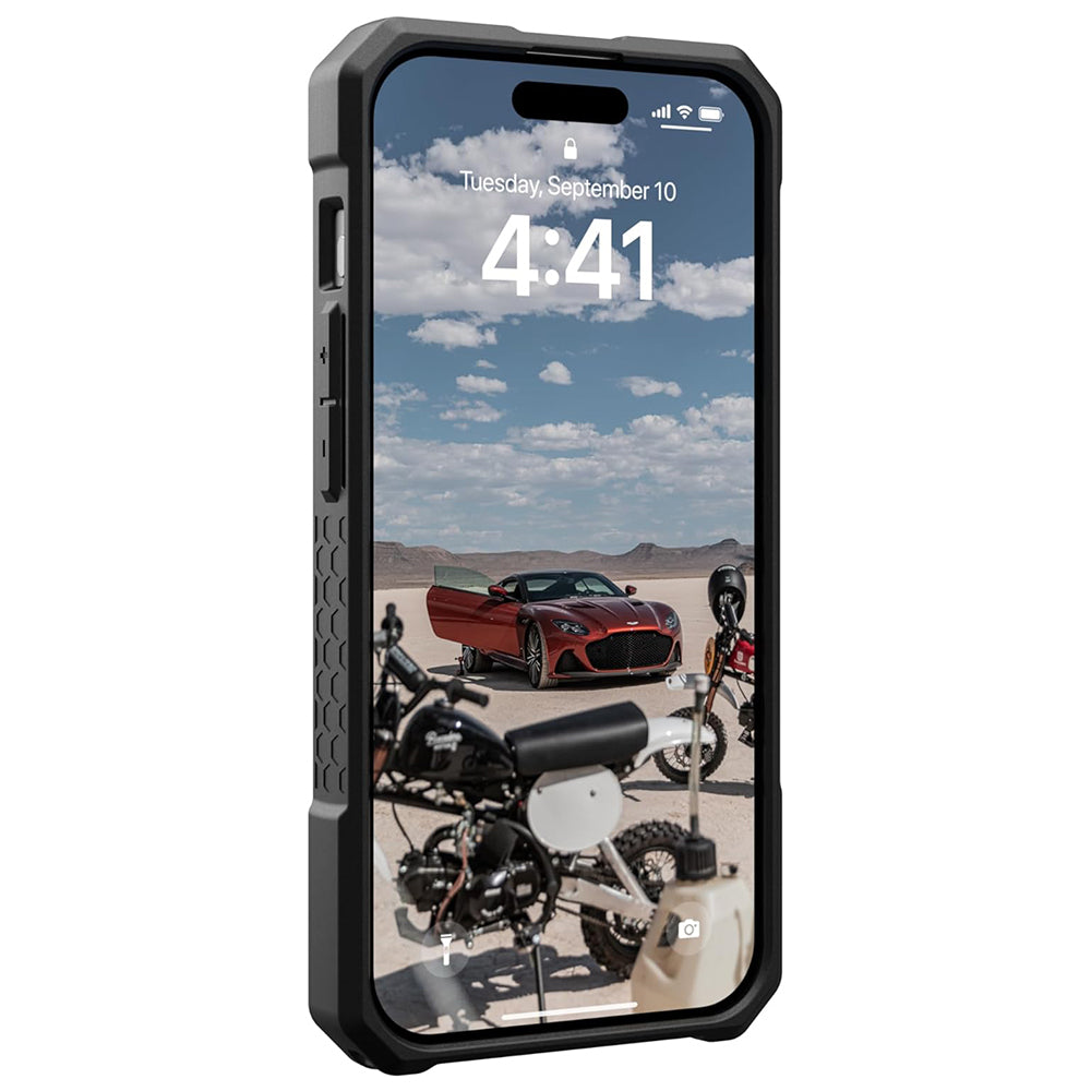 Калъф MagSafe за Apple iPhone 15 Pro, Urban Armor Gear, Monarch Pro, Тъмносин