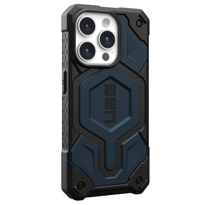 Калъф MagSafe за Apple iPhone 15 Pro, Urban Armor Gear, Monarch Pro, Тъмносин