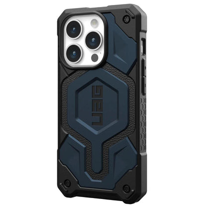 Калъф MagSafe за Apple iPhone 15 Pro, Urban Armor Gear, Monarch Pro, Тъмносин