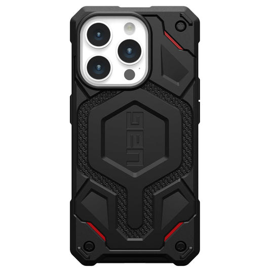 Калъф MagSafe за Apple iPhone 15 Pro, Urban Armor Gear, Monarch Pro Kevlar, Черен