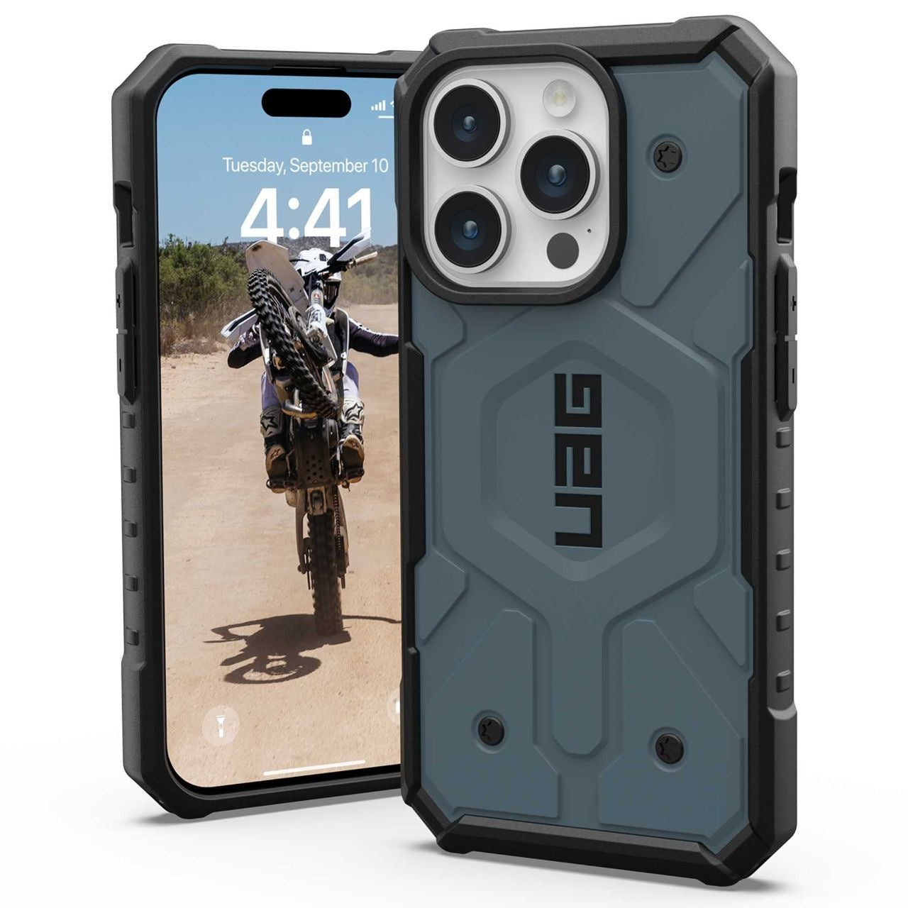 Калъф MagSafe за Apple iPhone 15 Pro, Urban Armor Gear, Pathfinder, Син
