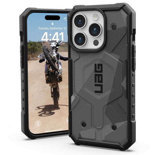 Калъф MagSafe за Apple iPhone 15 Pro, Urban Armor Gear, Pathfinder SE Geo Camo, Камуфлаж
