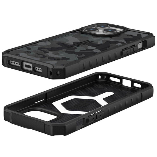 Калъф MagSafe за Apple iPhone 15 Pro, Urban Armor Gear, Pathfinder SE Midnight Camo, Камуфлаж