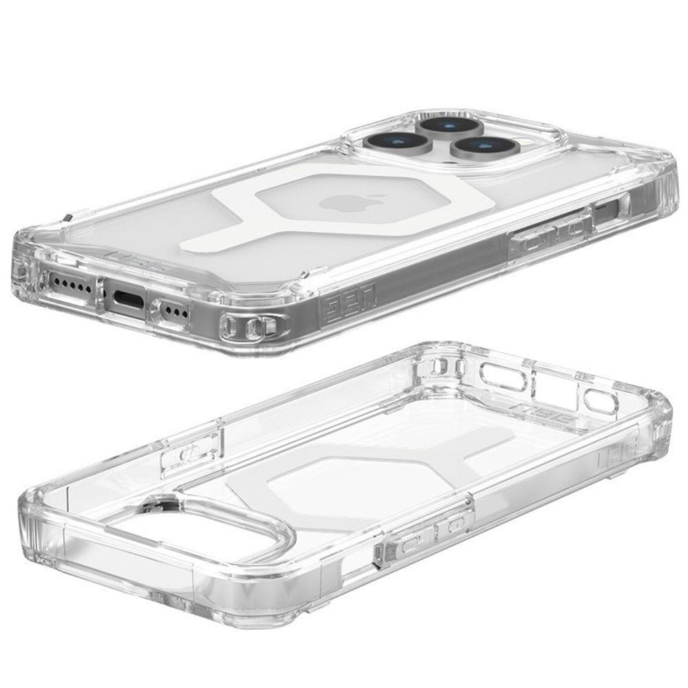 Калъф MagSafe за Apple iPhone 15 Pro, Urban Armor Gear, Plyo, Бял