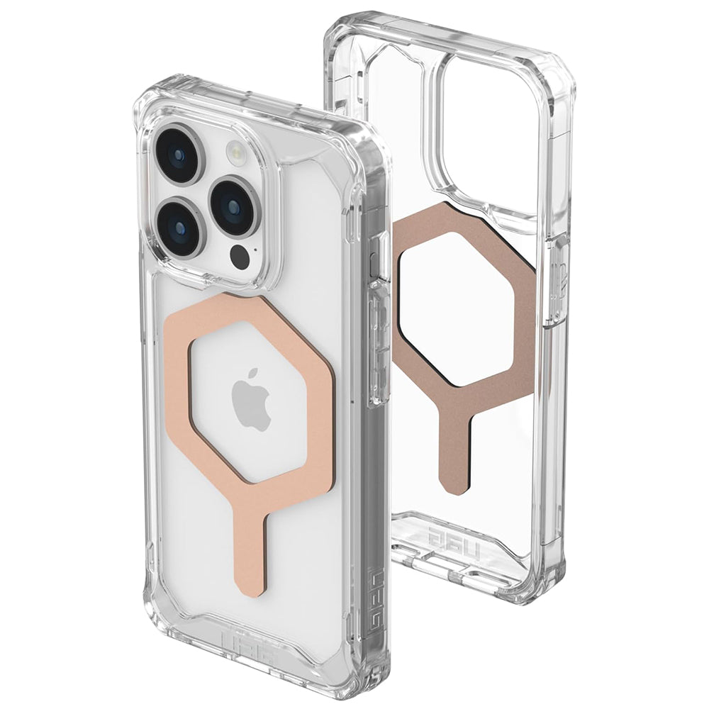 Калъф MagSafe за Apple iPhone 15 Pro, Urban Armor Gear, Plyo, Розово злато