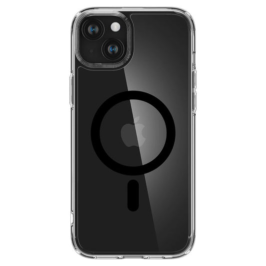 Калъф MagSafe за Apple iPhone 15, Spigen, Ultra Hybrid, Черен