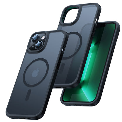 MagSafe Case for Apple iPhone 15, Torras, Guardian, Black
