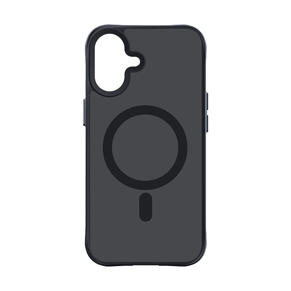 Калъф MagSafe за Apple iPhone 16, 3MK, Smoke MagCase, Черен