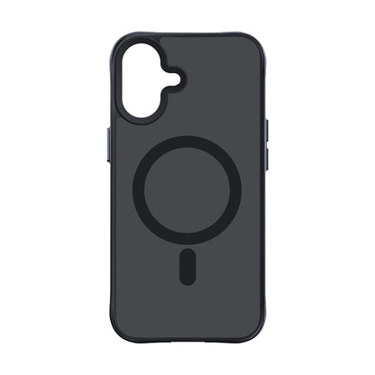 Калъф MagSafe за Apple iPhone 16, 3MK, Smoke MagCase, Черен