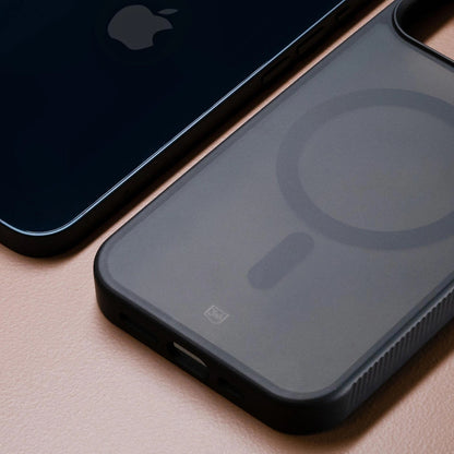 Калъф MagSafe за Apple iPhone 16, 3MK, Smoke MagCase, Черен