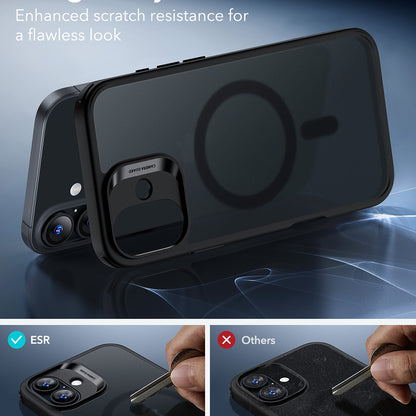 Калъф MagSafe за Apple iPhone 16, ESR, Classic Hybrid, Сатенено черен