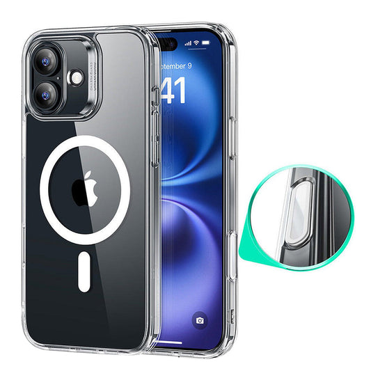 Калъф MagSafe за Apple iPhone 16, ESR, Classic Hybrid Slide, Прозрачен
