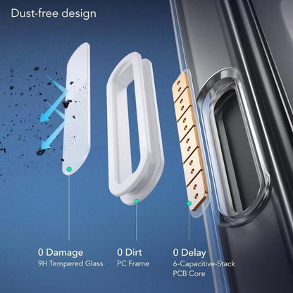 Калъф MagSafe за Apple iPhone 16, ESR, Classic Hybrid Slide, Прозрачен