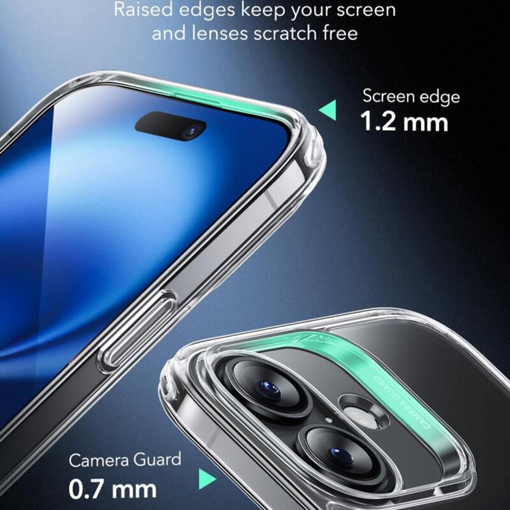 Калъф MagSafe за Apple iPhone 16, ESR, Classic Hybrid Slide, Прозрачен