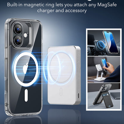 Калъф MagSafe за Apple iPhone 16, ESR, Classic Hybrid, Прозрачен