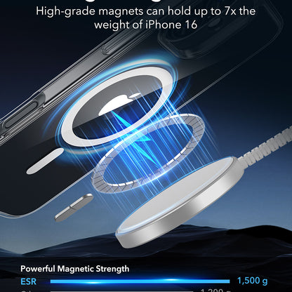 Калъф MagSafe за Apple iPhone 16, ESR, Classic Hybrid, Прозрачен