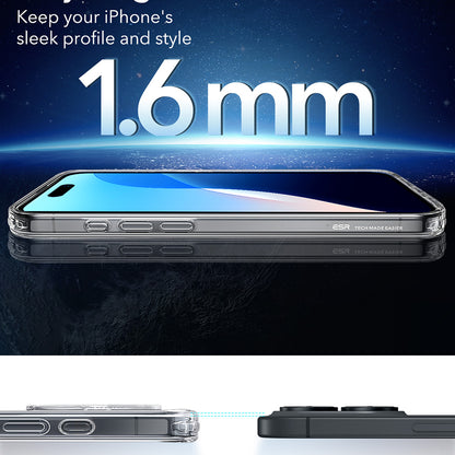 Калъф MagSafe за Apple iPhone 16, ESR, Classic Hybrid, Прозрачен