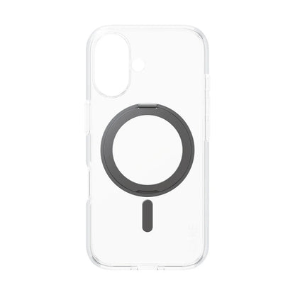 Калъф MagSafe за Apple iPhone 16, PanzerGlass, с функция стойка, прозрачен черен