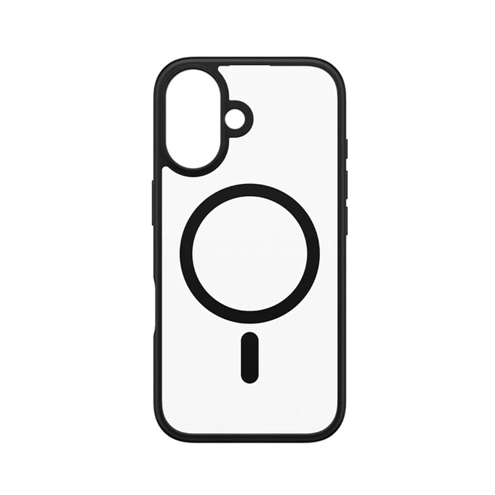 Калъф MagSafe за Apple iPhone 16, PanzerGlass, Frame, Черна прозрачност