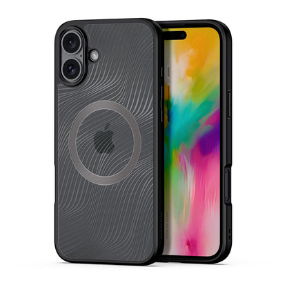 Калъф MagSafe за Apple iPhone 16 Plus, DUX DUCIS, Aimo, Черен