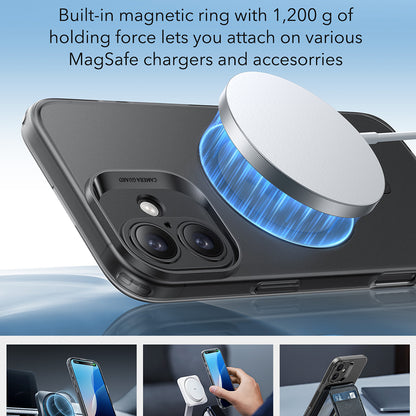 MagSafe Case for Apple iPhone 16 Plus, ESR, Zero, Satin Black