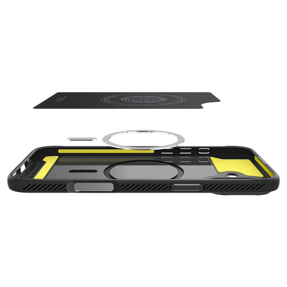 MagSafe Case for Apple iPhone 16 Plus, Spigen, Rugged Armor, Matte Black