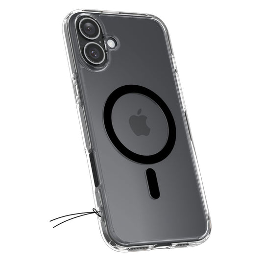 Калъф MagSafe за Apple iPhone 16 Plus, Spigen, Ultra Hybrid, Черен