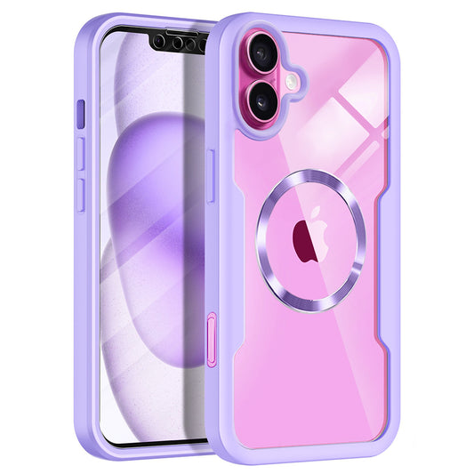 Калъф MagSafe за Apple iPhone 16 Plus, Techsuit, ColorVerse 360, Лилав