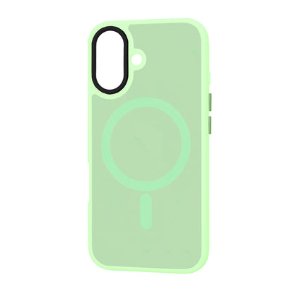 Калъф MagSafe за Apple iPhone 16 Plus, Techsuit, HaloFrost, Светлозелен