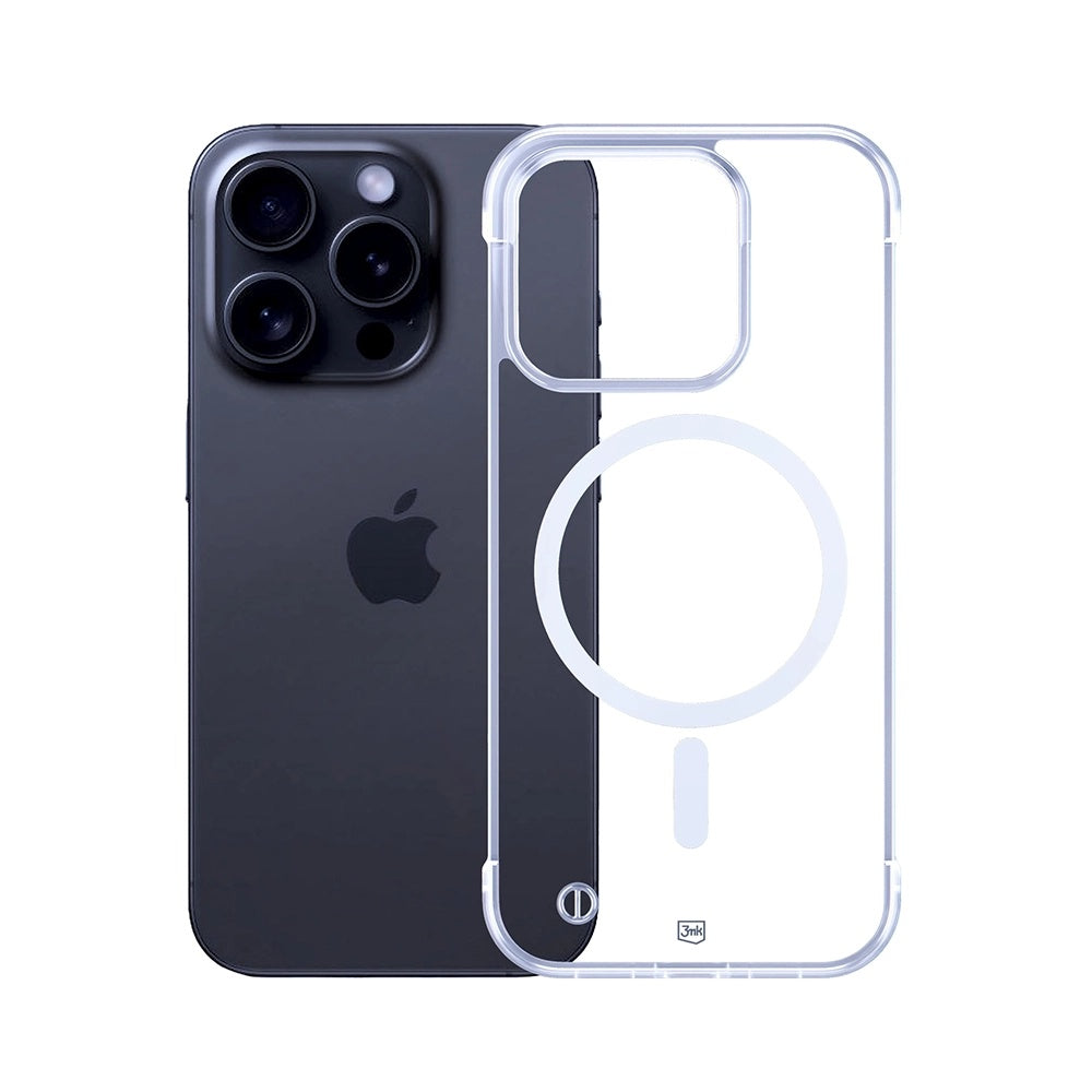 Калъф MagSafe за Apple iPhone 16 Pro, 3MK, Just20g, Прозрачен