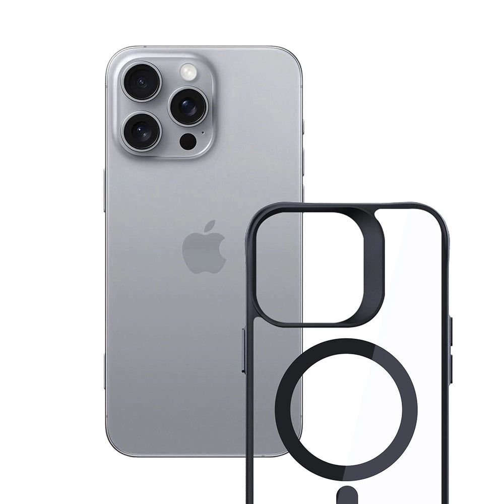 Калъф MagSafe за Apple iPhone 16 Pro, 3MK, Satin Armor, Прозрачен