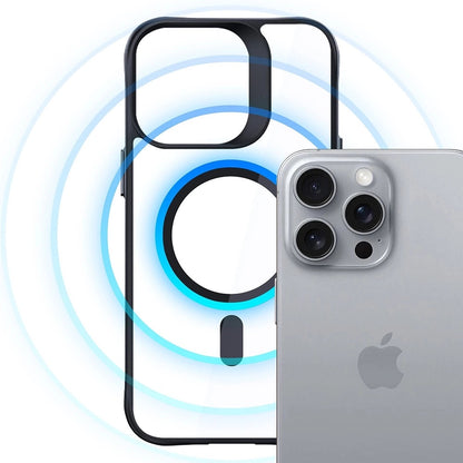 Калъф MagSafe за Apple iPhone 16 Pro, 3MK, Satin Armor, Прозрачен