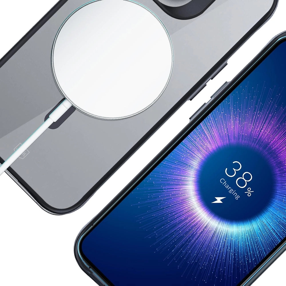 Калъф MagSafe за Apple iPhone 16 Pro, 3MK, Satin Armor, Прозрачен