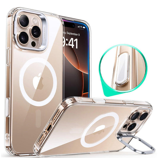 Калъф MagSafe за Apple iPhone 16 Pro, ESR, Classic Hybrid Kickstand Slide, Прозрачен