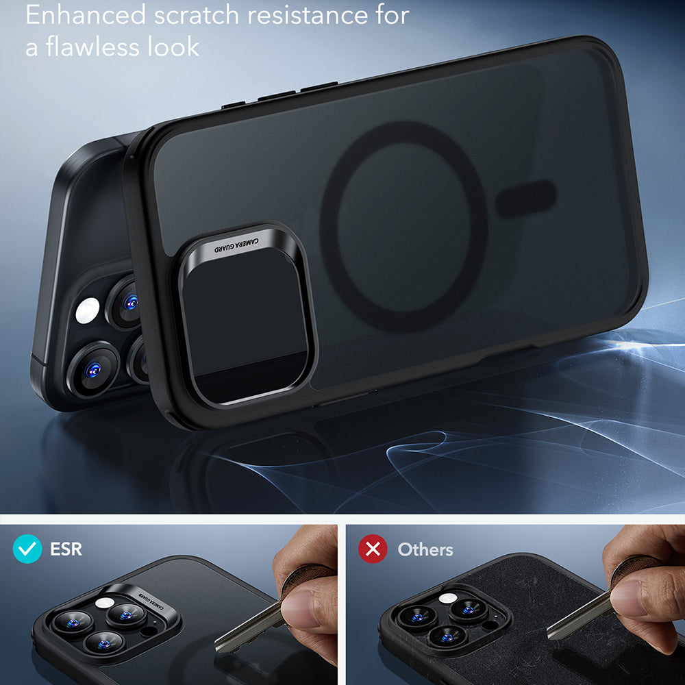 Калъф MagSafe за Apple iPhone 16 Pro, ESR, Classic Hybrid, Сатенено черен