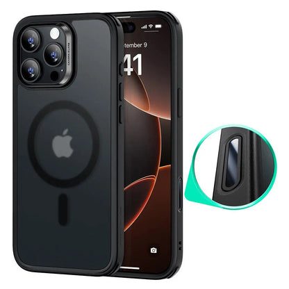Калъф MagSafe за Apple iPhone 16 Pro, ESR, Classic Hybrid Slide, Сатенено черен