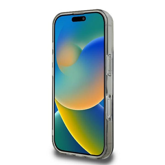 Калъф MagSafe за Apple iPhone 16 Pro, Guess, IML Flowers Wreath, Черен