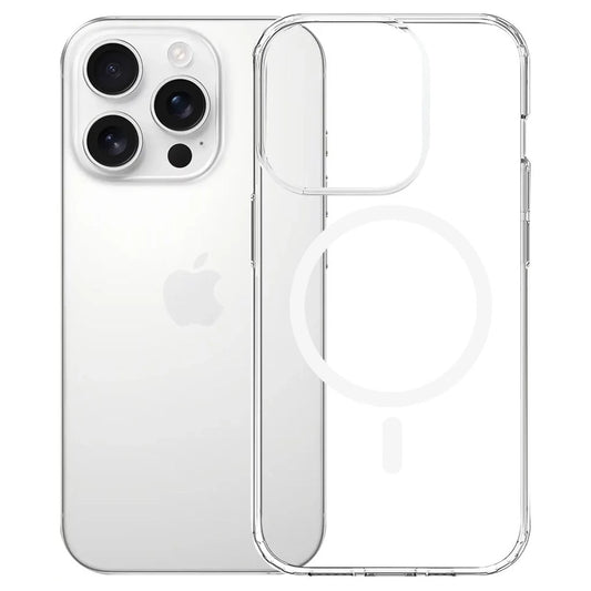 MagSafe калъф за Apple iPhone 16 Pro Max, 3MK, Armor MagCase, Прозрачен