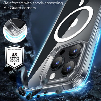 Калъф MagSafe за Apple iPhone 16 Pro Max, ESR, Classic Hybrid, Прозрачен